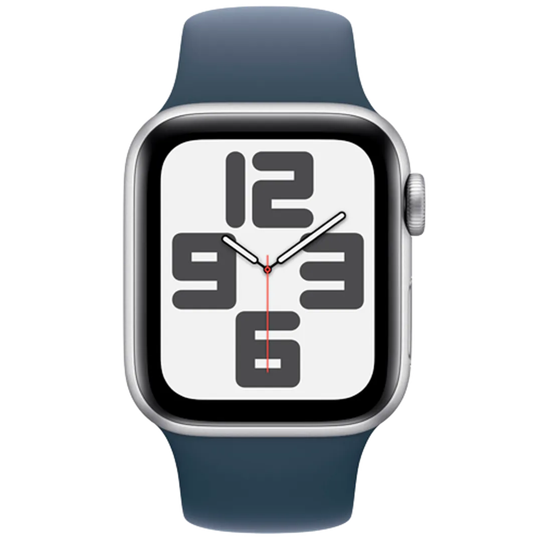 Pametni sat APPLE Watch SE 2023 40mm Silver, Blue Silicone Strap M/L (MRE23QF/A)