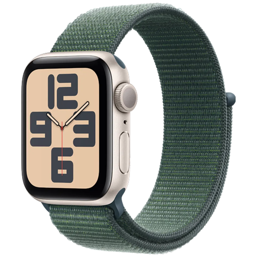 Pametni sat APPLE Watch SE 2024 40mm Gold, Green Nylon Strap (MXEH3QF/A)