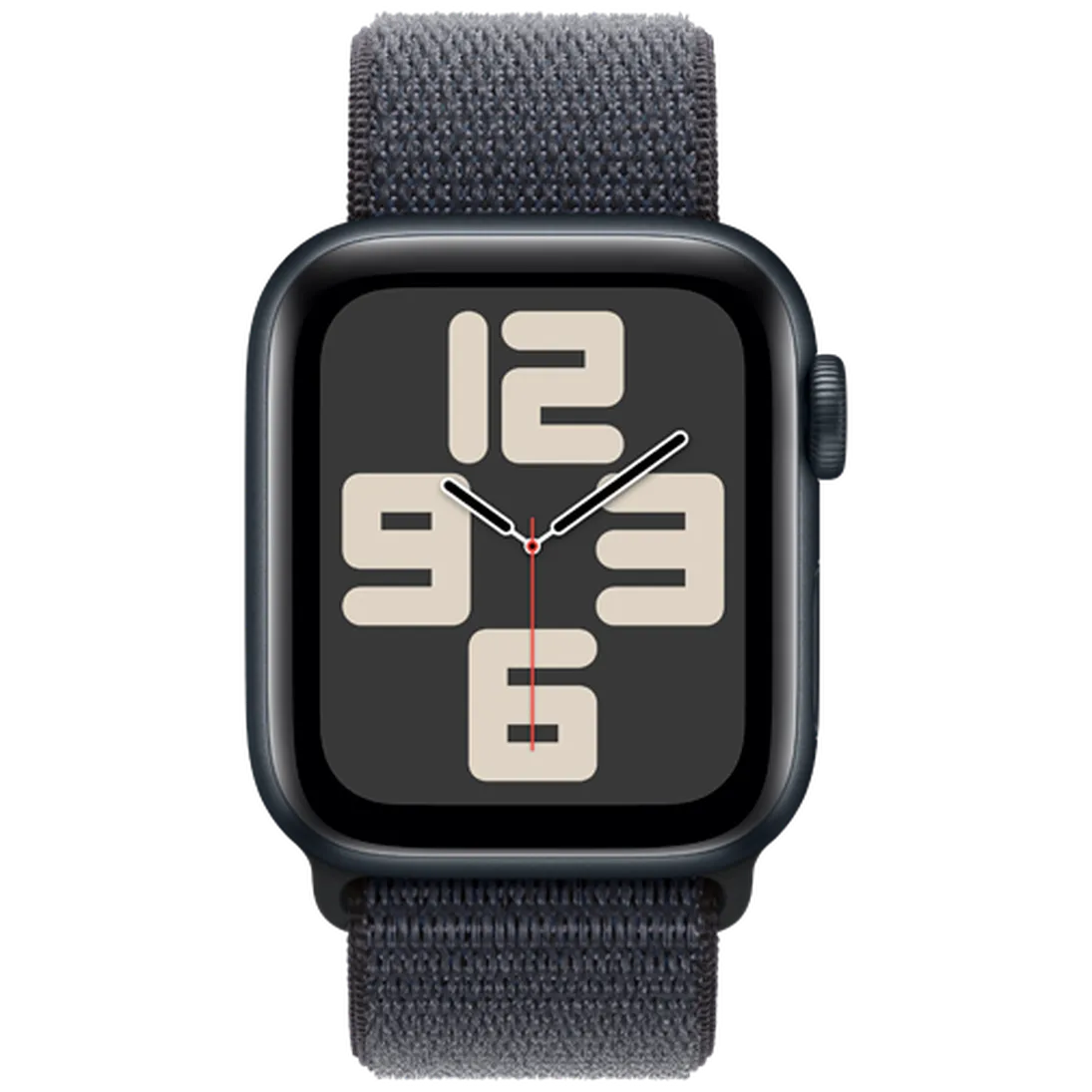 Pametni sat APPLE Watch SE 2024 40mm Black, Black Nylon Strap (MXEA3QF/A)
