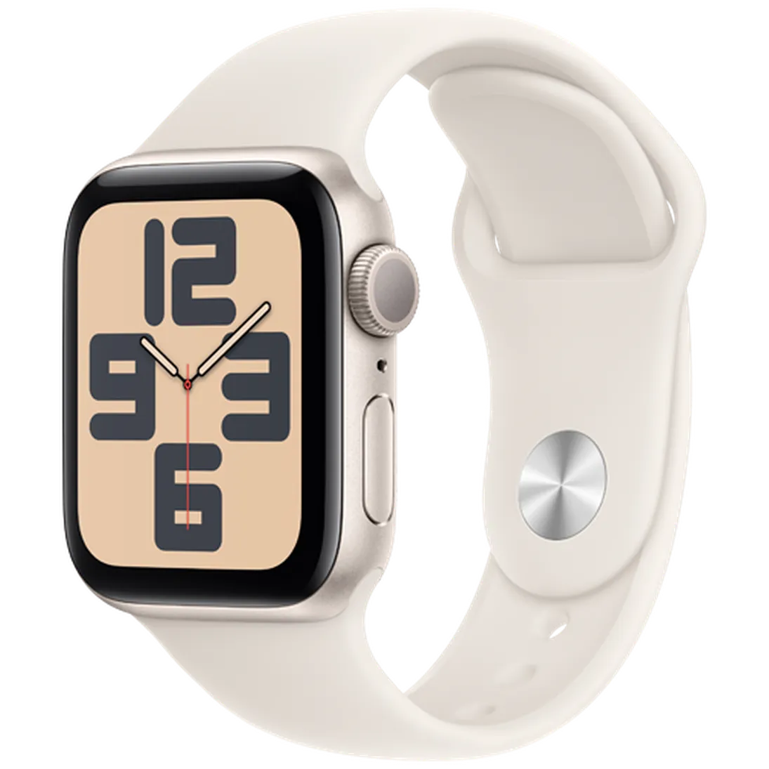 Pametni sat APPLE Watch SE 2024 40mm Gold, Beige Silicone Strap S/M (MXEF3QF/A)