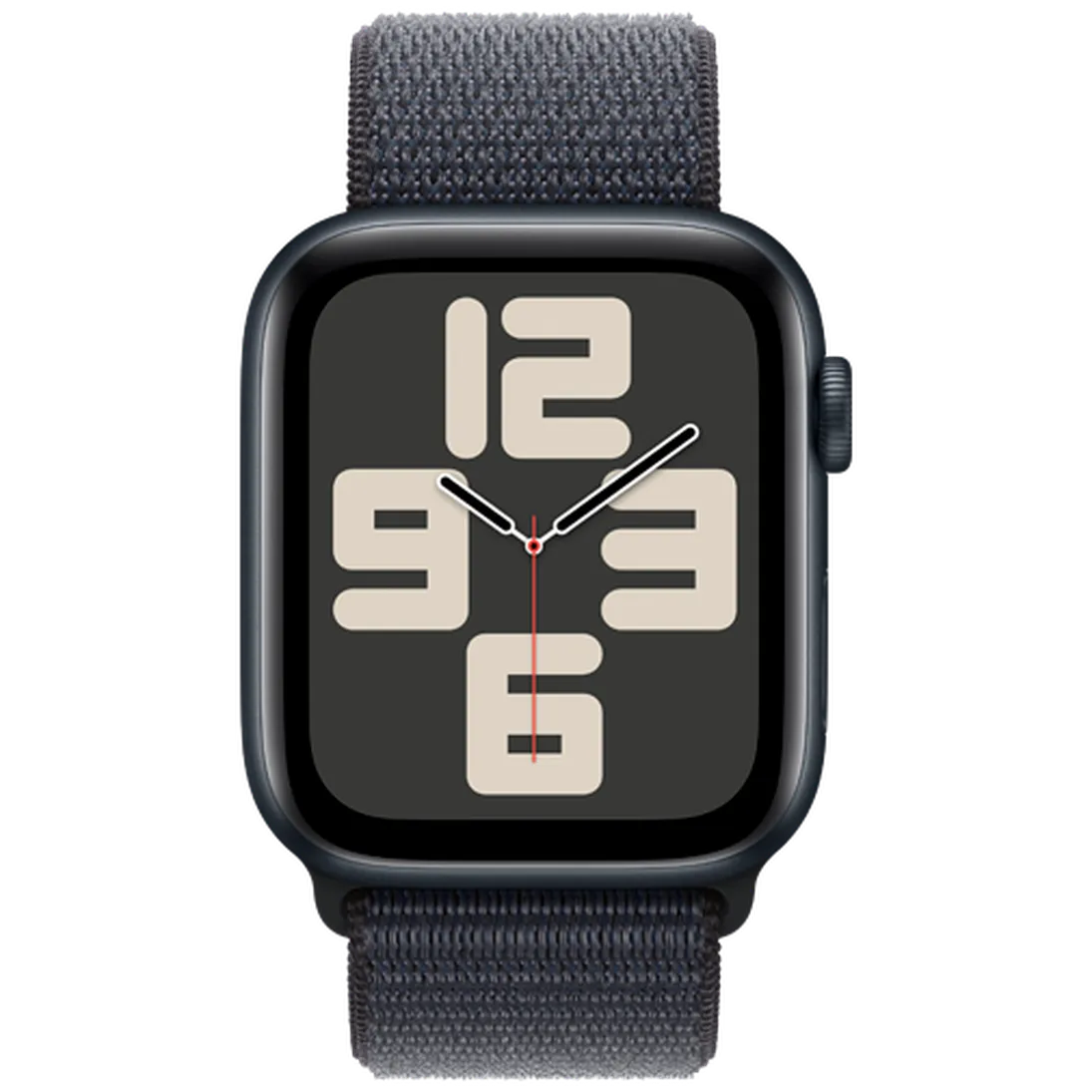 Pametni sat APPLE Watch SE 2024 44mm Black, Black Nylon Strap (MXEP3QF/A)