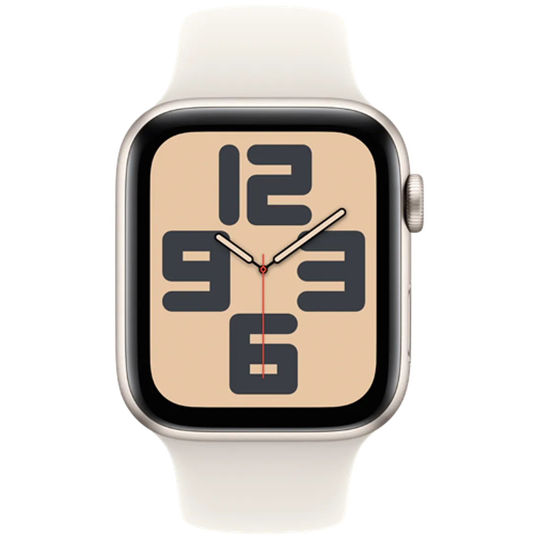 Pametni sat APPLE Watch SE 2024 44mm Gold, Beige Silicone Strap S/M (MXEU3QF/A)