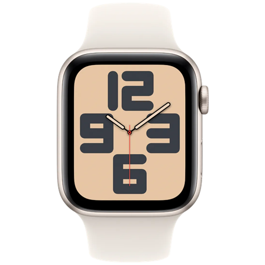 Pametni sat APPLE Watch SE 2024 4G 44mm Gold, Beige Silicone Strap S/M (MXGT3QF/A)