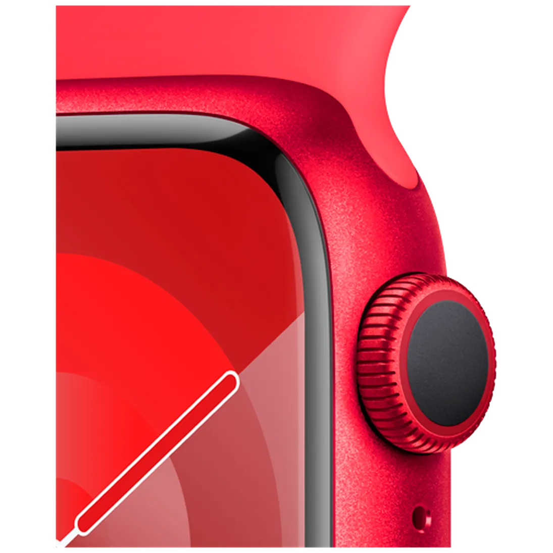 Pametni sat APPLE Watch S9 41mm Red, Red Silicone Strap S/M (MRXG3QF/A)