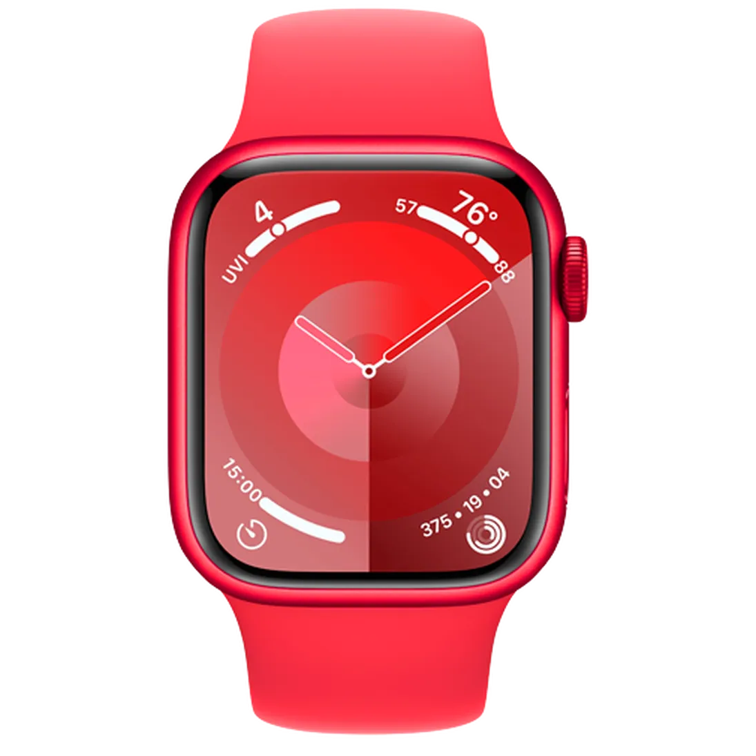Pametni sat APPLE Watch S9 41mm Red, Red Silicone Strap S/M (MRXG3QF/A)