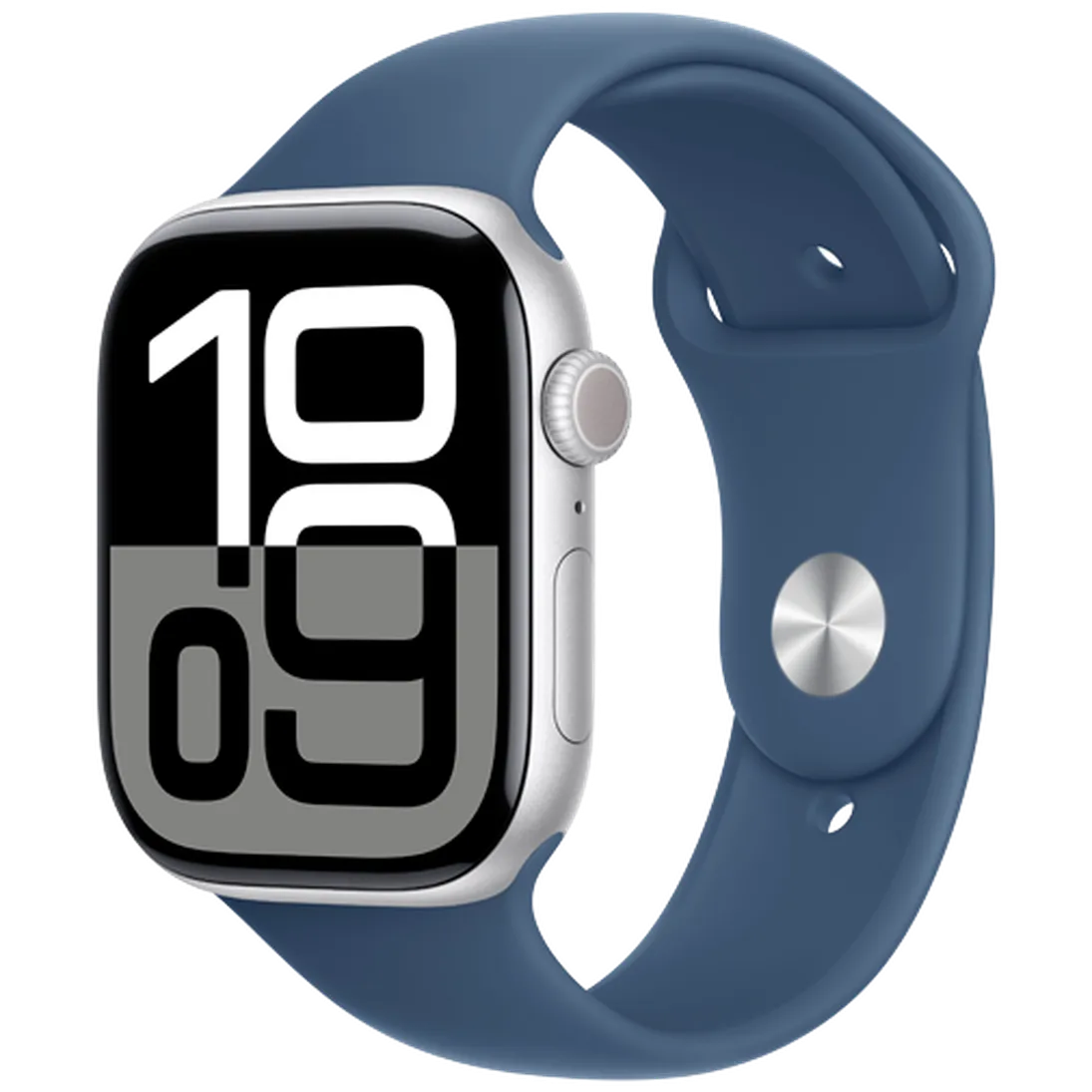 Pametni sat APPLE Watch S10 46mm Silver, Blue Rubber Strap M/L (MWWM3QF/A)