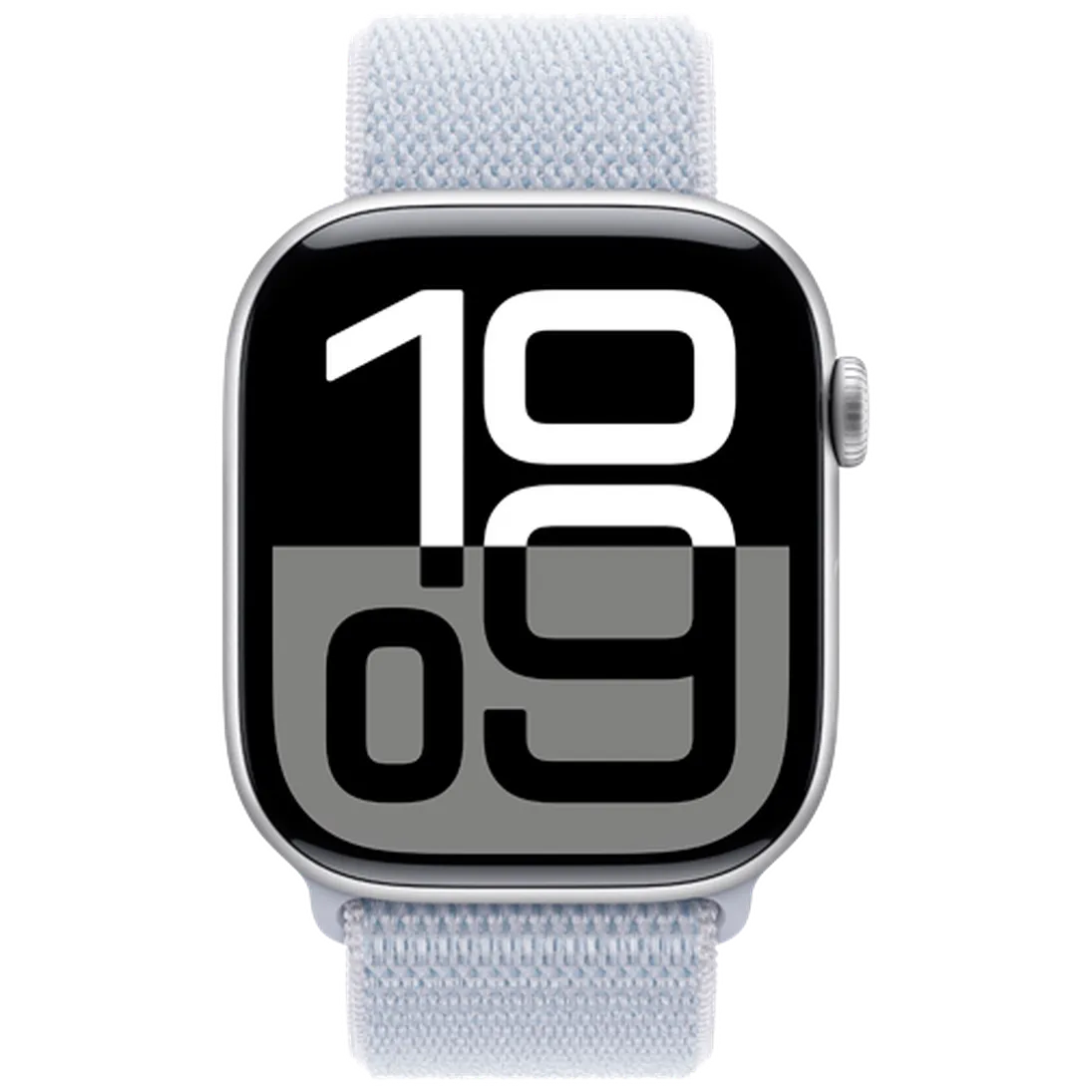 Pametni sat APPLE Watch S10 46mm Silver, Light Blue Nylon Strap (MWWN3QF/A)