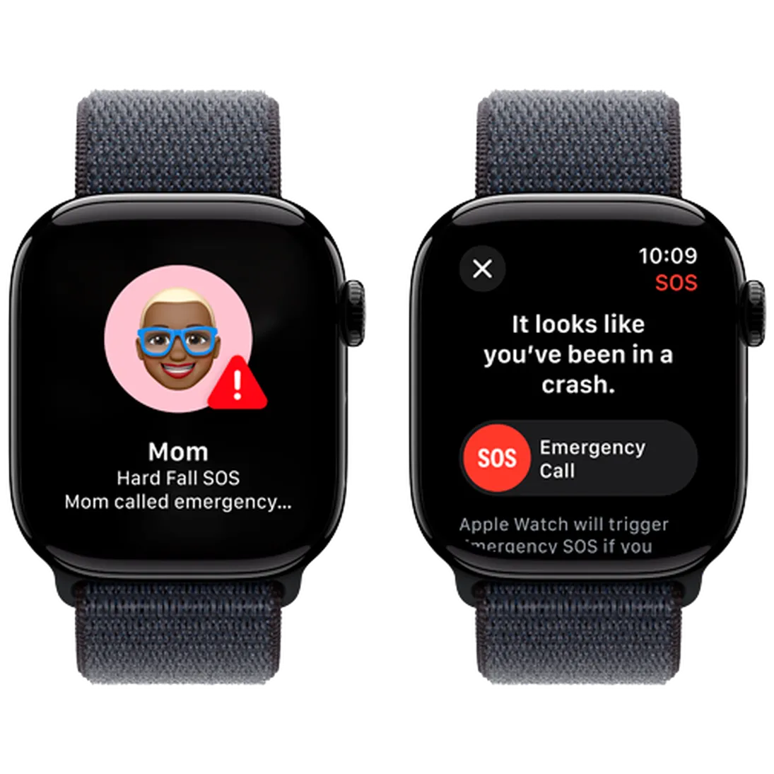 Pametni sat APPLE Watch S10 4G 42mm Black, Black Nylon Strap (MWX83QF/A)