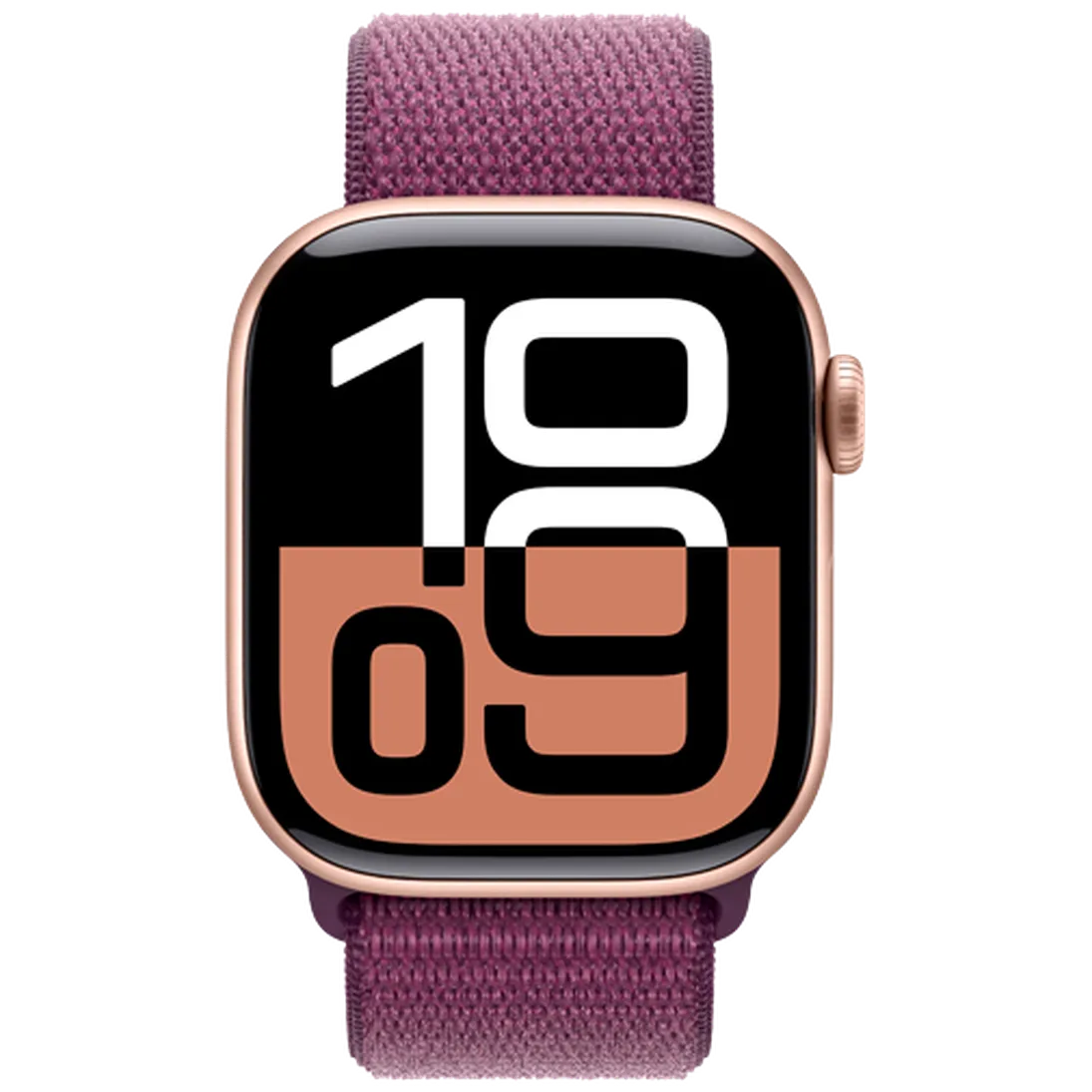 Pametni sat APPLE Watch S10 4G 42mm Gold, Purple Nylon Strap (MWXC3QF/A)
