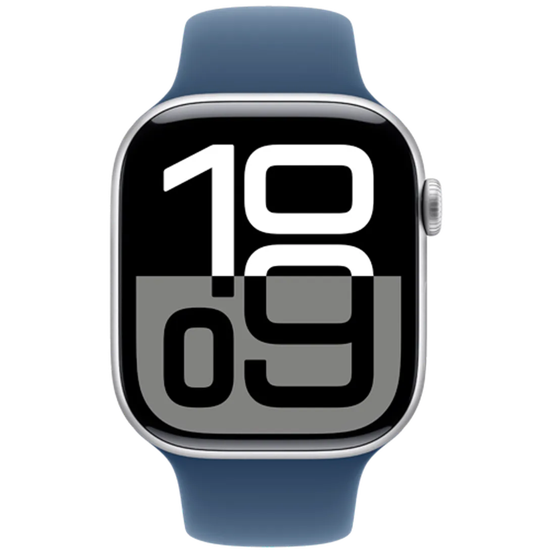 Pametni sat APPLE Watch S10 4G 42mm Silver, Blue Rubber Strap M/L (MWX43QF/A)
