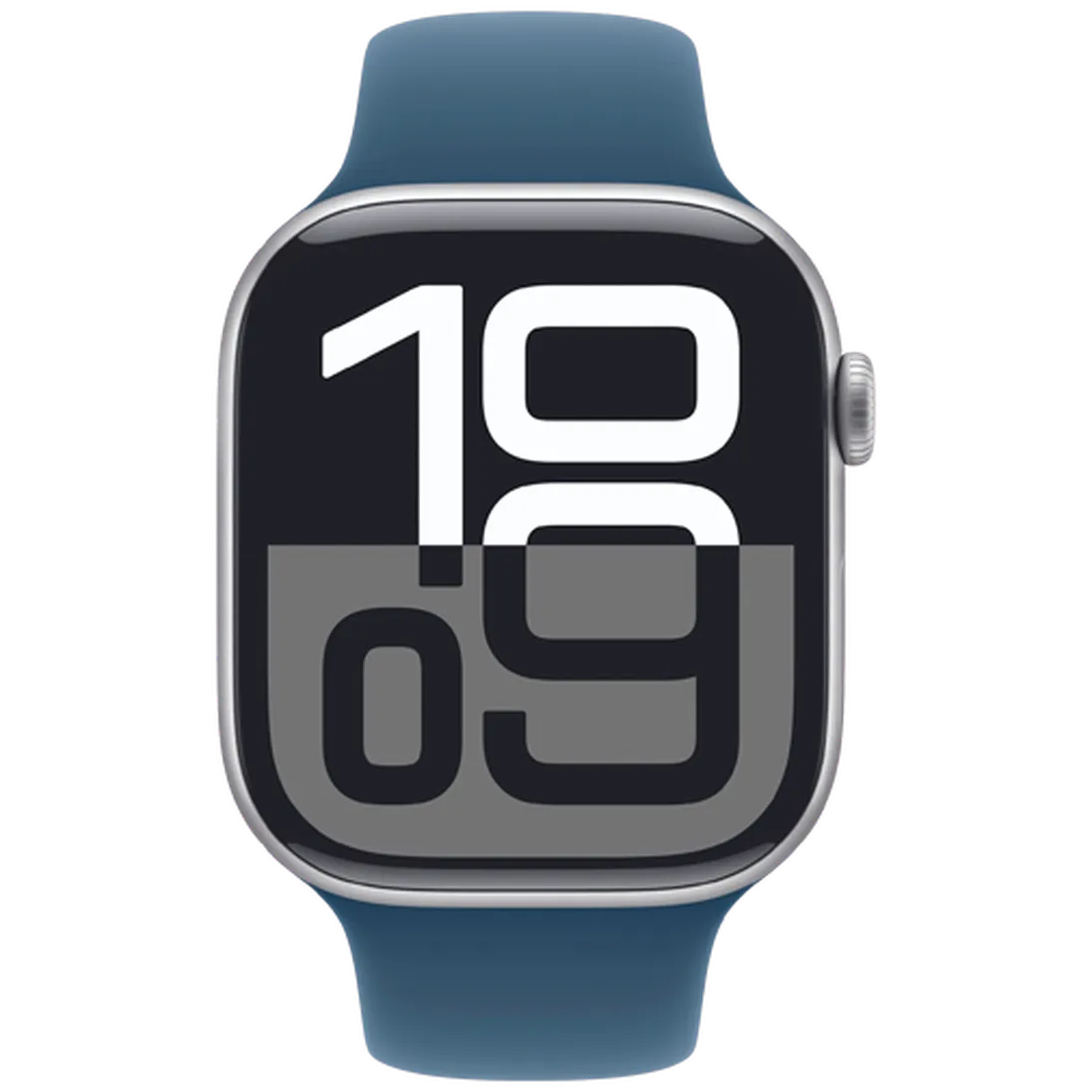 Pametni sat APPLE Watch S10 4G 46mm Silver, Blue Rubber Strap S/M (MWY03QF/A)
