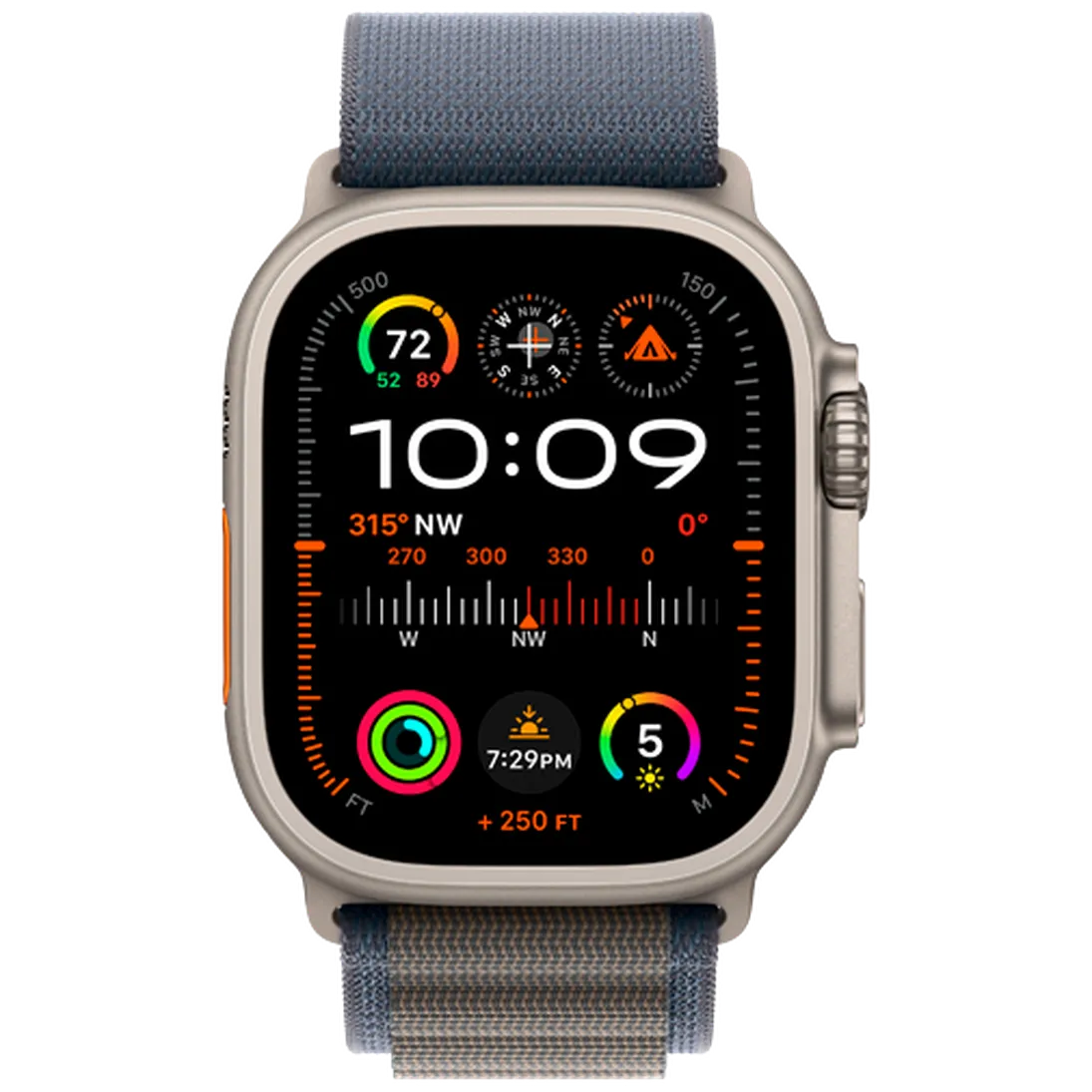 Pametni sat APPLE Watch Ultra 2, Blue Nylon Strap S (MREK3NF/A)