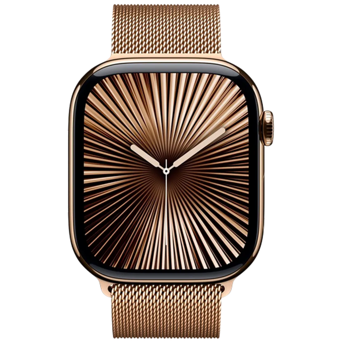 Pametni sat APPLE Watch S10 4G 46mm Gold Titanium, Gold Milanese Strap M/L (MX003QF/A)