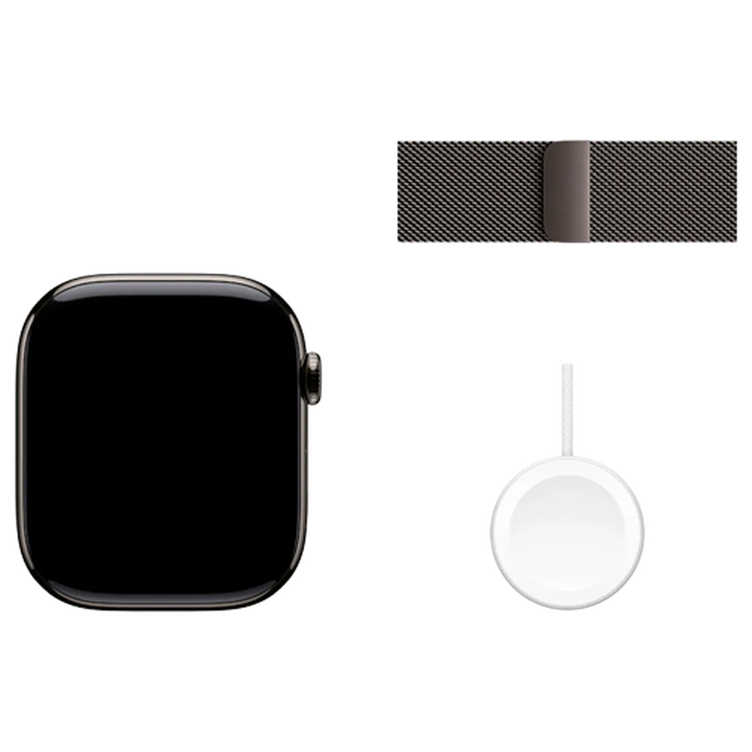 Pametni sat APPLE Watch S10 4G 46mm Slate Titanium, Grey Milanese Strap S/M (MC7R4QF/A)