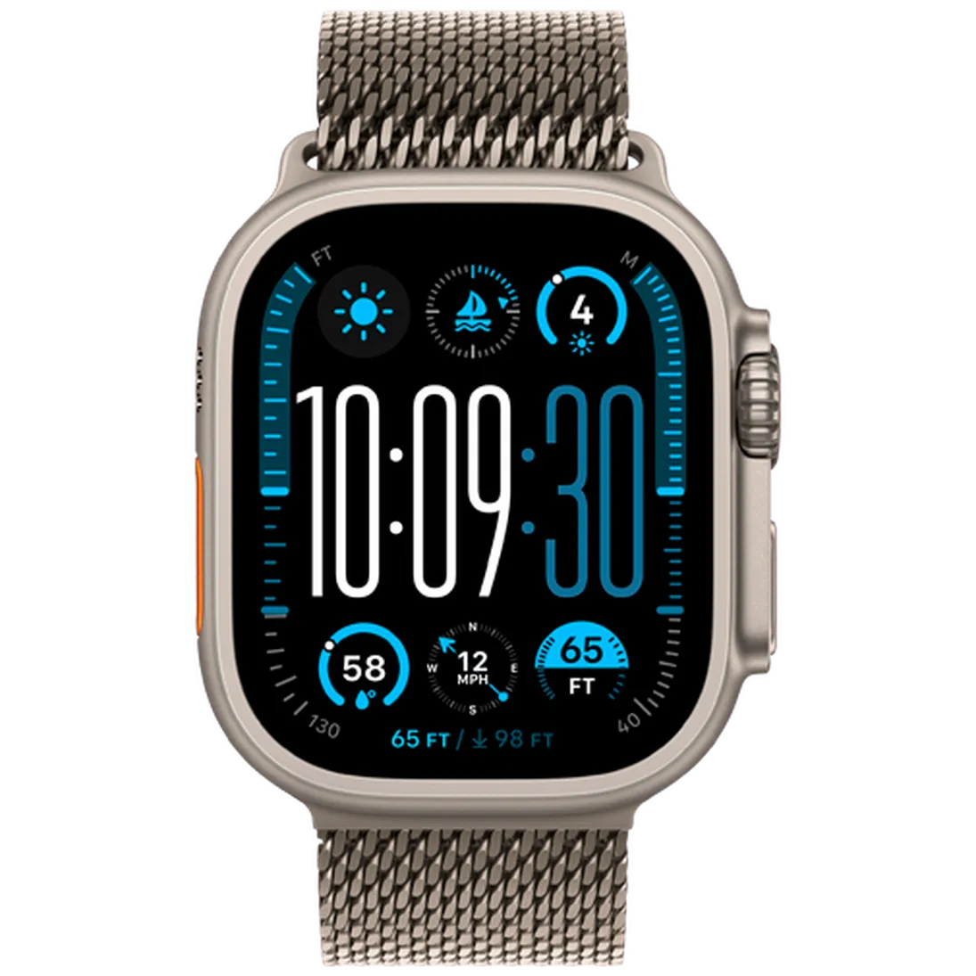 Pametni sat APPLE Watch Ultra 2 Titanium, Grey Metal Strap M (MX5R3NF/A)