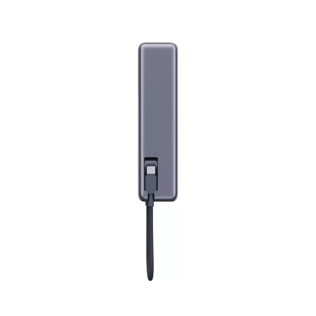 Prijenosna baterija XIAOMI 165W, 10000mAh (Integrated Cable), USB-C, ljubičasta