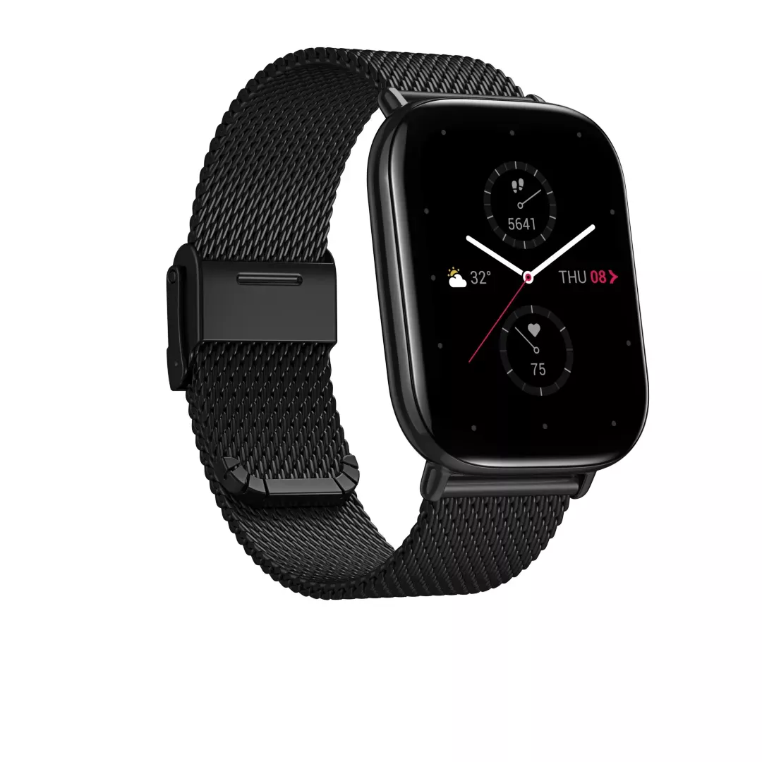 Pametni sat AMAZFIT ZEPP E (square) - Special Edition Metallic, crni