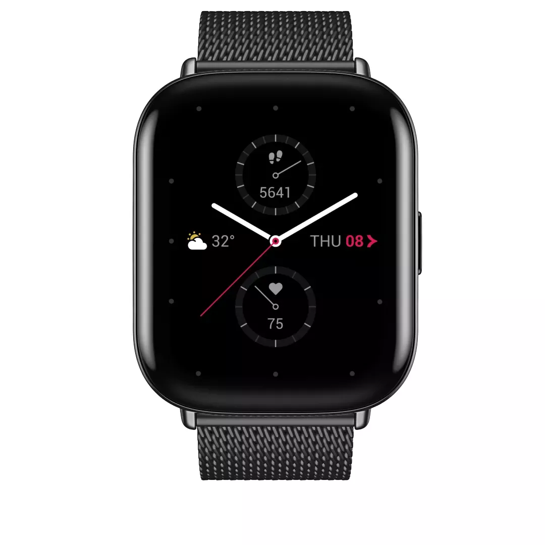 Pametni sat AMAZFIT ZEPP E (square) - Special Edition Metallic, crni