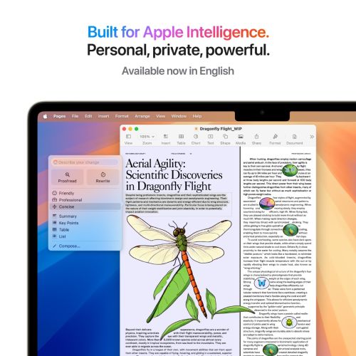 Laptop APPLE MacBook Air (2025) 13.6", M4, 10C/10G, 16/512GB, Starlight, IT KB (MW103)