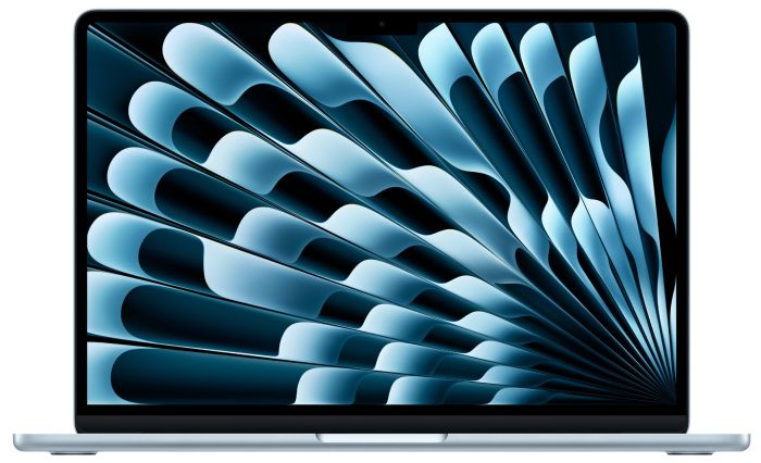 Laptop APPLE MacBook Air (2025) 13.6", M4, 10C/8G, 16/256GB, Sky Blue, IT KB (MC6T4)