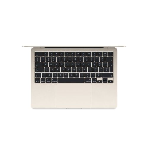 Laptop APPLE MacBook Air (2025) 13.6", M4, 10C/8G, 16/256GB, Starlight, IT KB (MW0Y3)