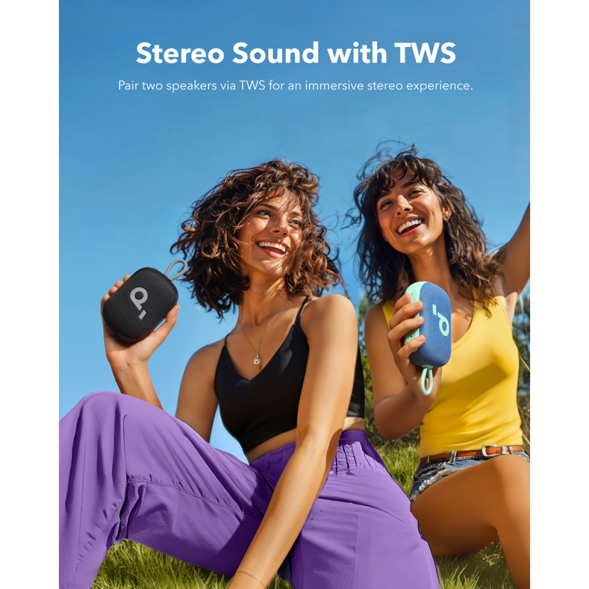 Prijenosni Bluetooth zvučnik ANKER Soundcore Select 4 GO, ljubičasti