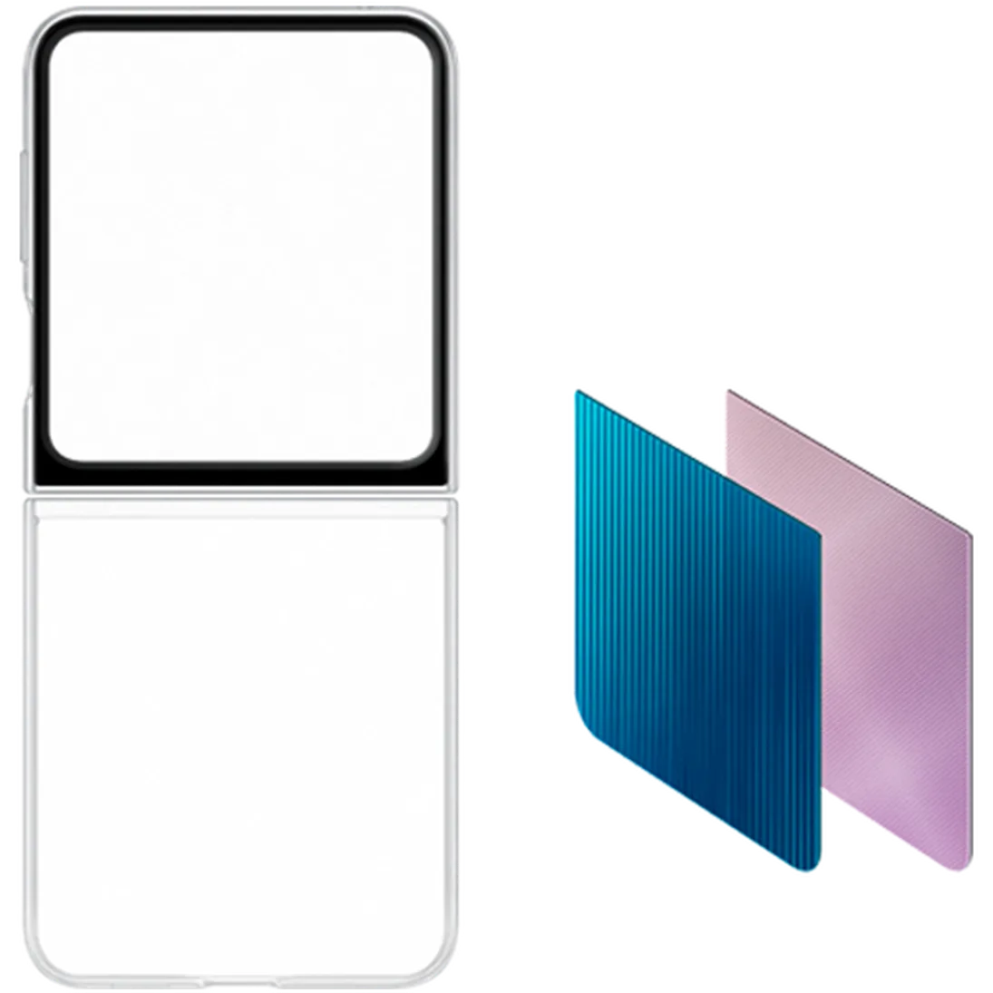 Maskica SAMSUNG Flipsuit Silicone Back Cover za SAMSUNG Galaxy Z Flip 5 (EF-ZF731CTEGWW)