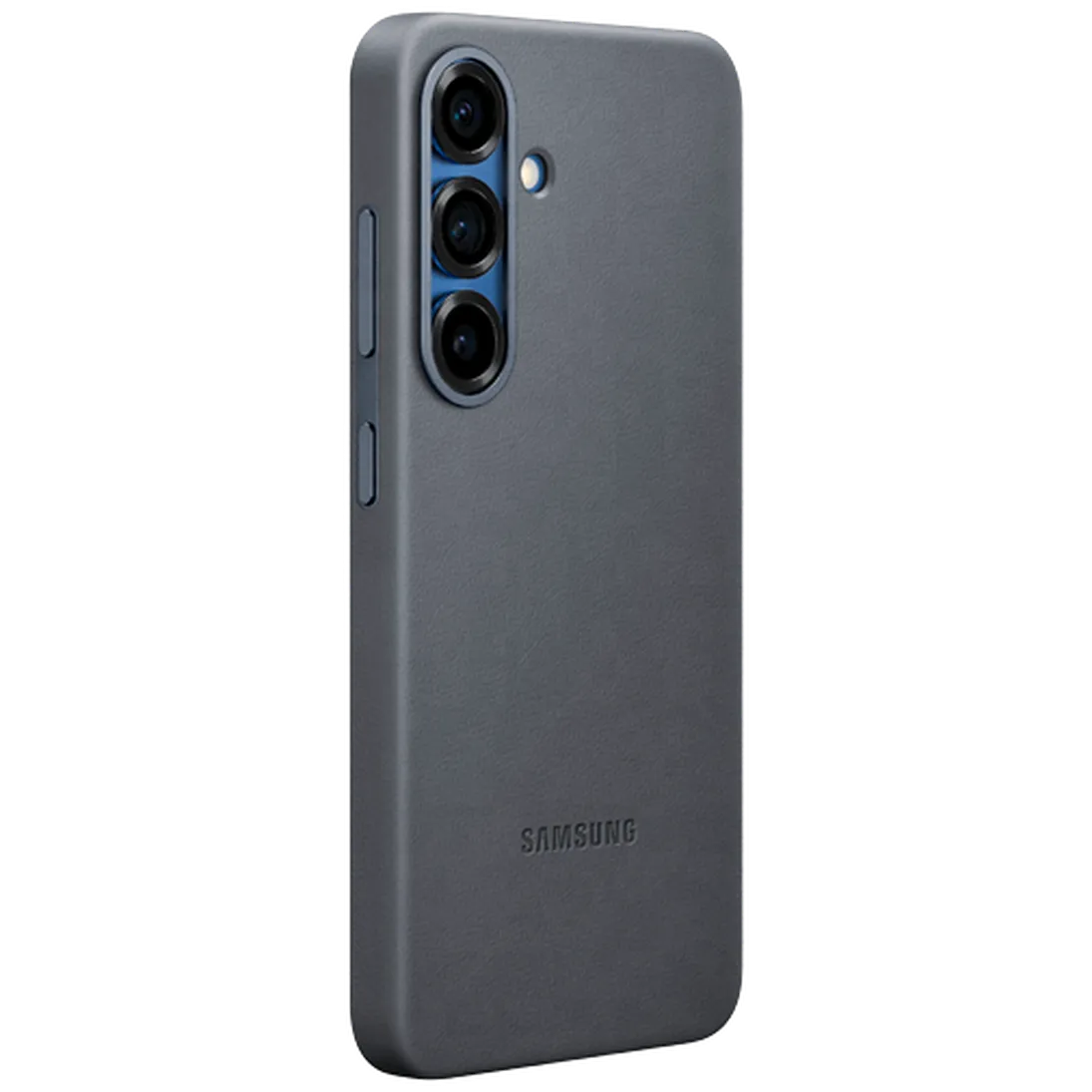 Maskica SAMSUNG Kindsuit Pu-Leather Back Cover za SAMSUNG Galaxy S25, crna (EF-VS931PBEGWW)