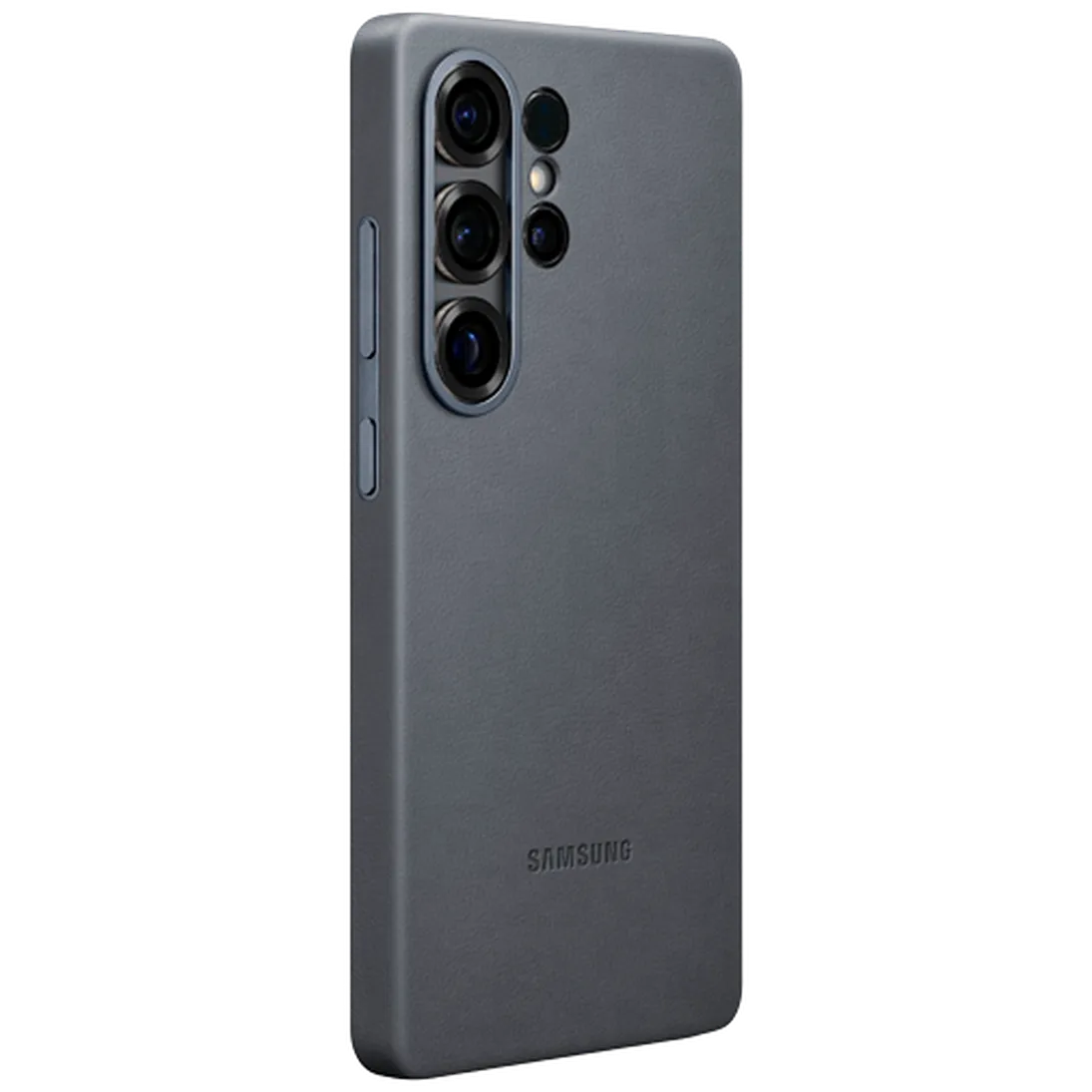 Maskica SAMSUNG Kindsuit Pu-Leather Back Cover za SAMSUNG Galaxy S25 Ultra, crna (EF-VS938PBEGWW)