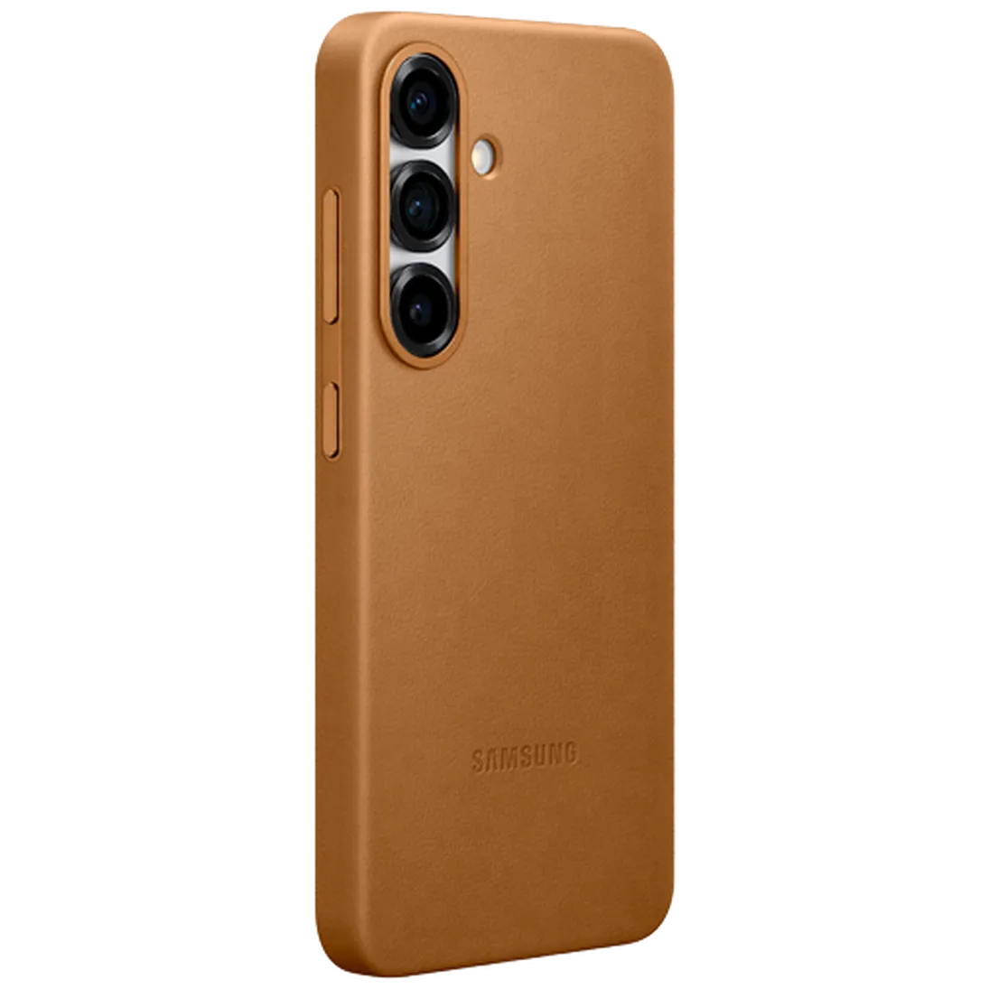 Maskica SAMSUNG Kindsuit Pu-Leather Back Cover za SAMSUNG Galaxy S25, zlatna (EF-VS931PFEGWW)