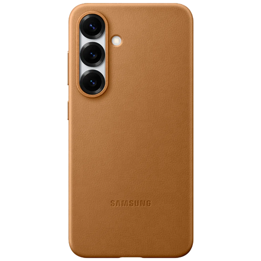 Maskica SAMSUNG Kindsuit Pu-Leather Back Cover za SAMSUNG Galaxy S25, zlatna (EF-VS931PFEGWW)