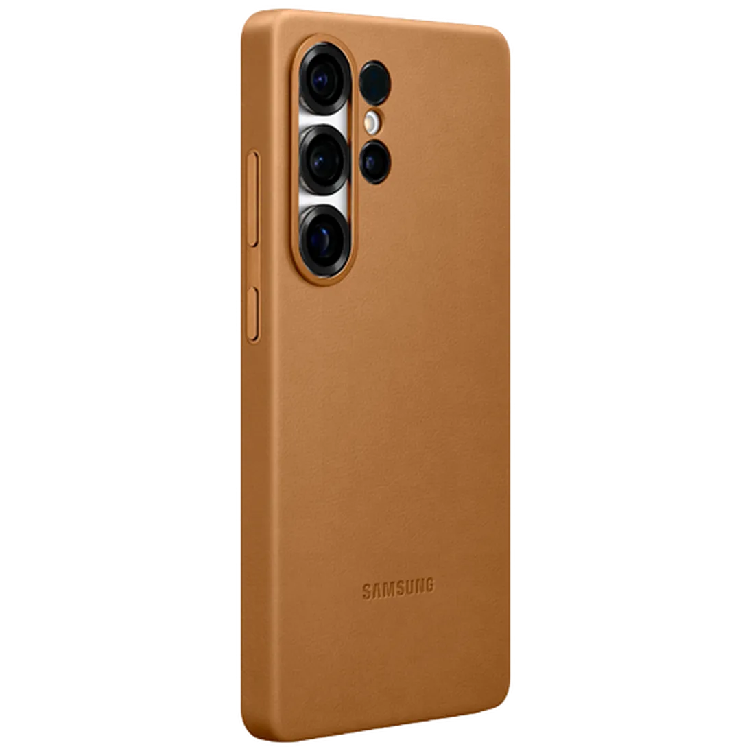 Maskica SAMSUNG Kindsuit Pu-Leather Back Cover za SAMSUNG Galaxy S25 Ultra, zlatna (EF-VS938PFEGWW)