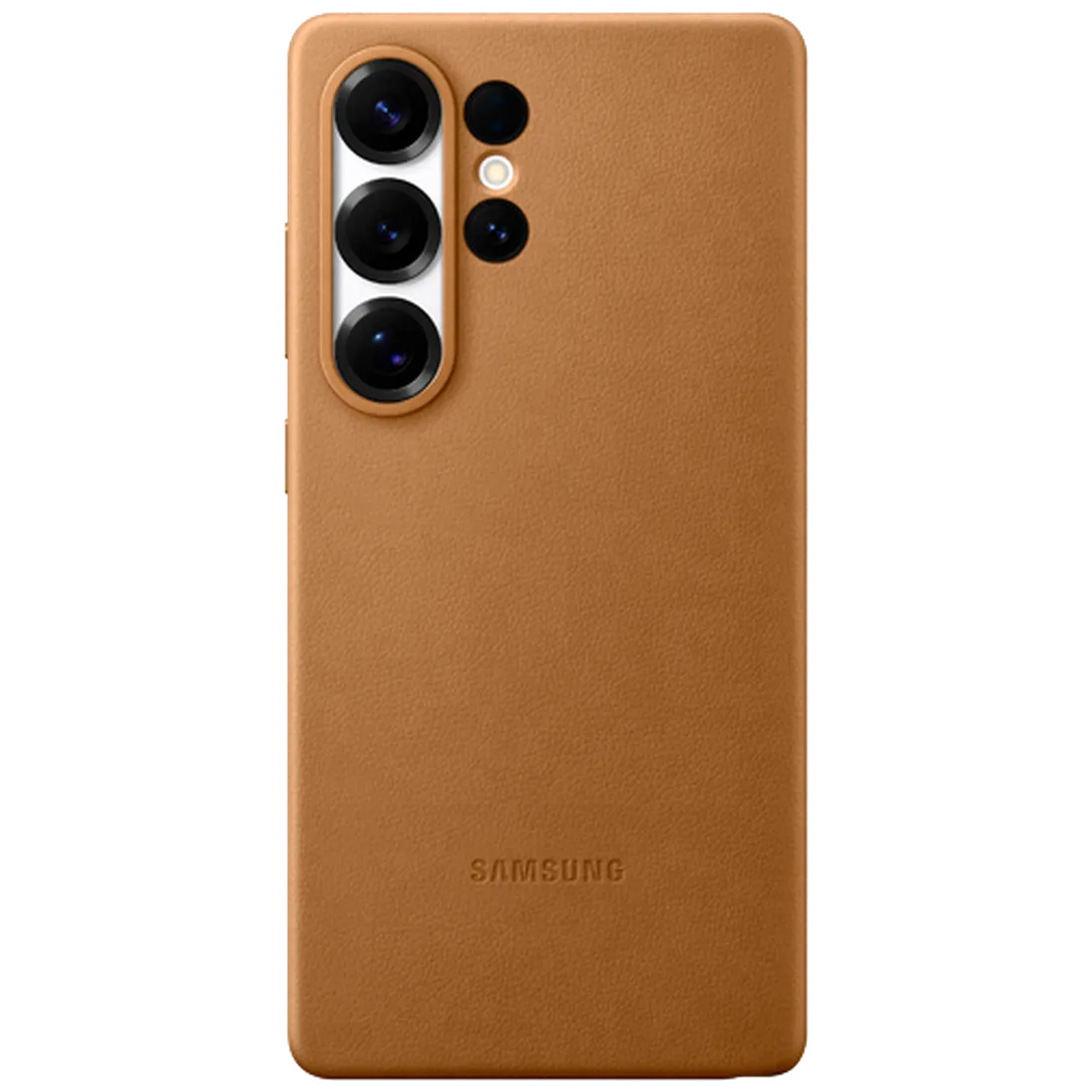 Maskica SAMSUNG Kindsuit Pu-Leather Back Cover za SAMSUNG Galaxy S25 Ultra, zlatna (EF-VS938PFEGWW)