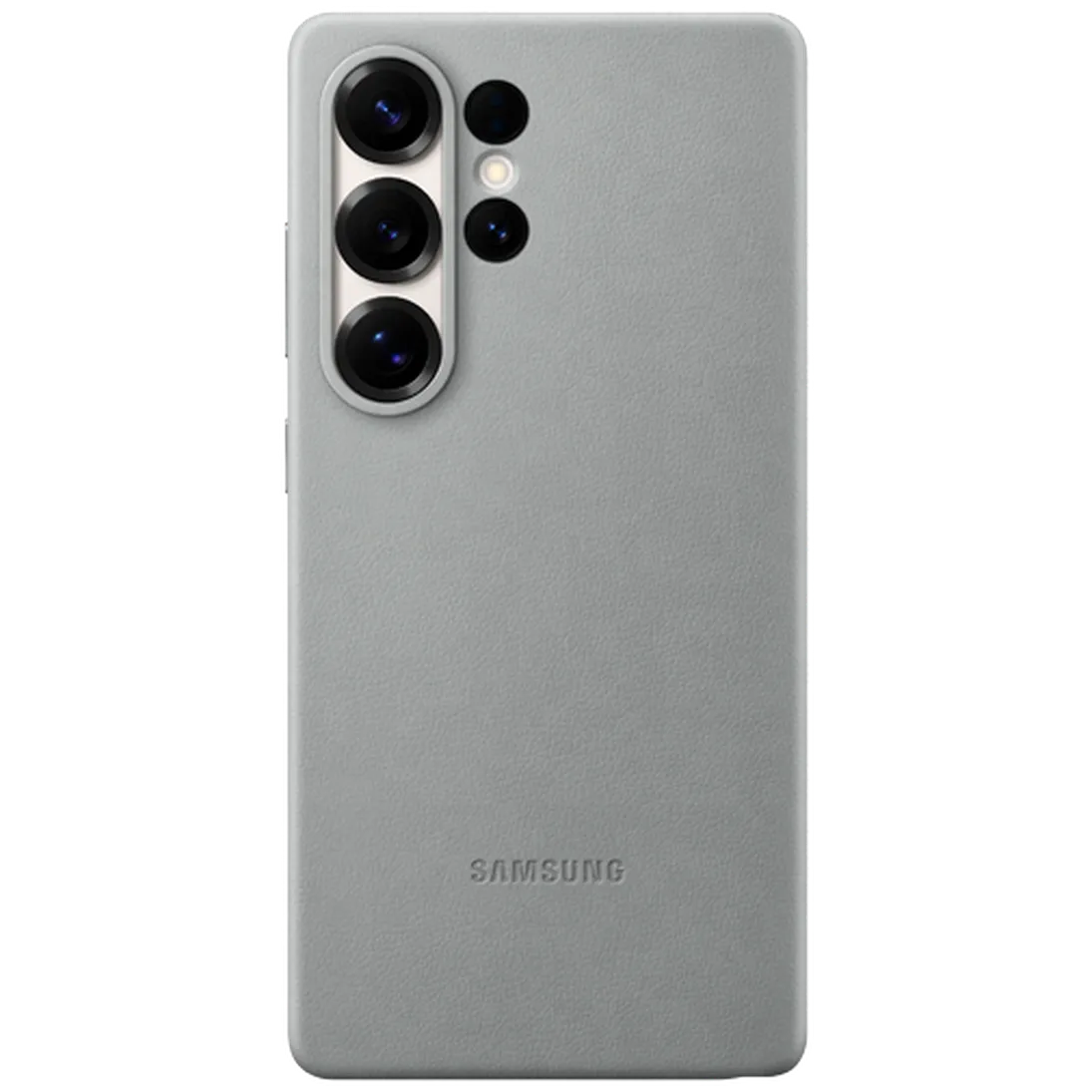 Maskica SAMSUNG Kindsuit Pu-Leather Back Cover za SAMSUNG Galaxy S25 Ultra, siva (EF-VS938PJEGWW)