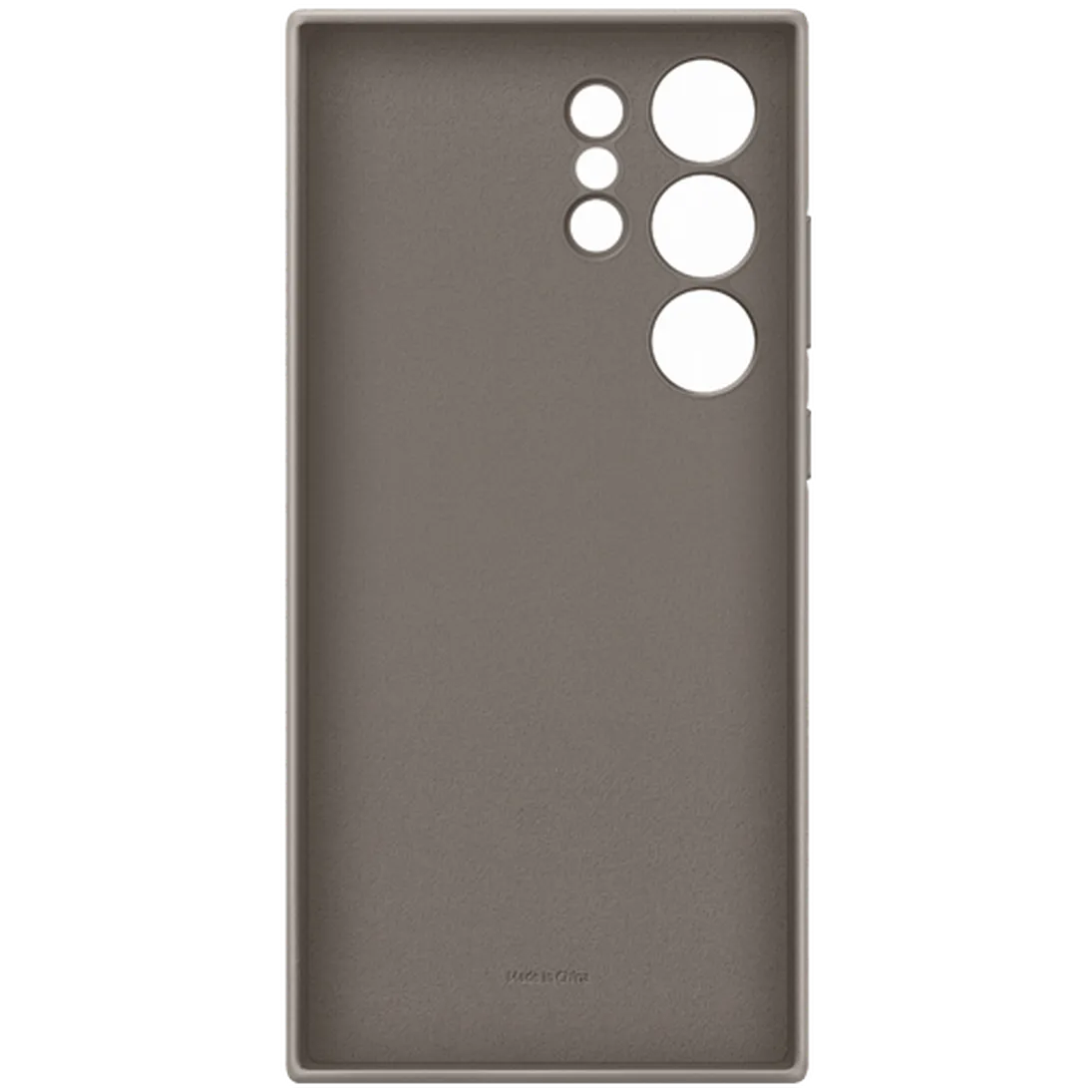 Maskica SAMSUNG Leather Back Cover za SAMSUNG Galaxy S24 Ultra, bež