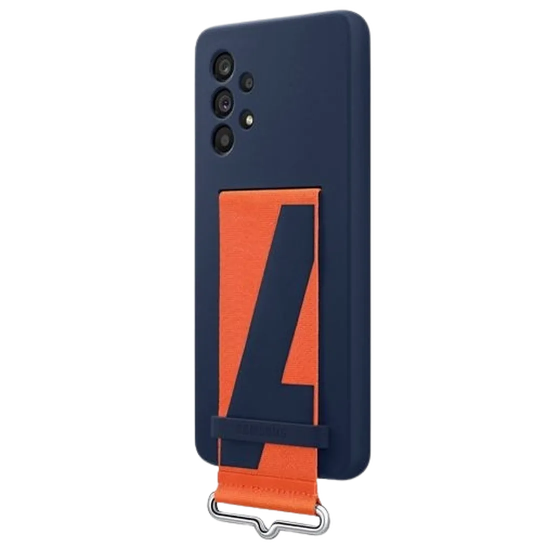 Maskica SAMSUNG Silicone Back Cover, s remenom, za SAMSUNG Galaxy A53 5G, plava (EF-GA536TNEGWW)
