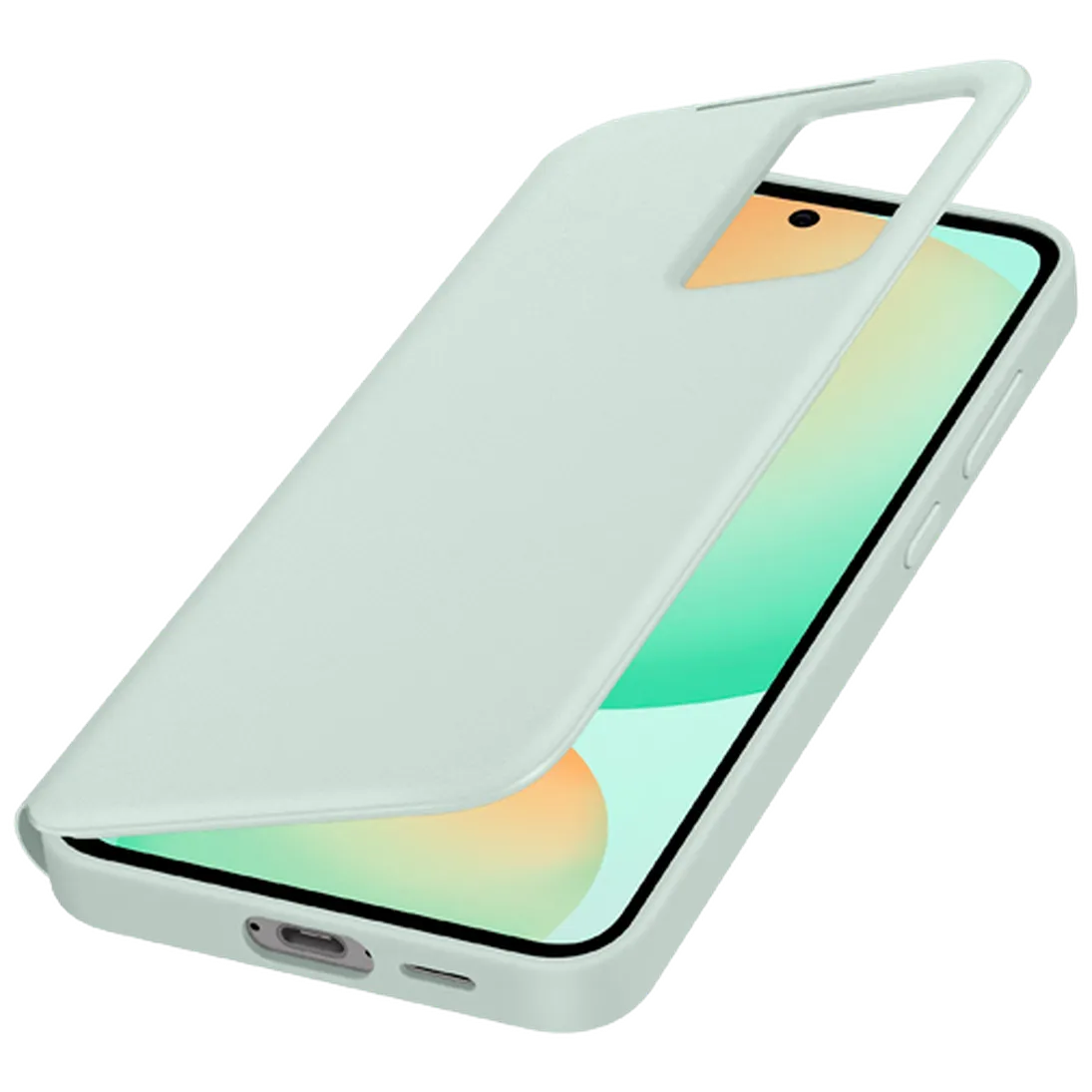 Maskica SAMSUNG Smart View PC Book Case za SAMSUNG Galaxy S24 FE, zelena (EF-ZS721CMEGWW)