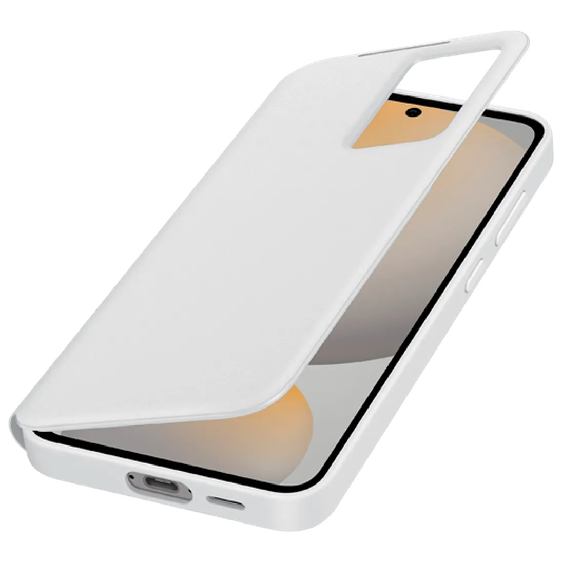 Maskica SAMSUNG Smart View PC Book Case za SAMSUNG Galaxy S24 FE, bijela (EF-ZS721CWEGWW)
