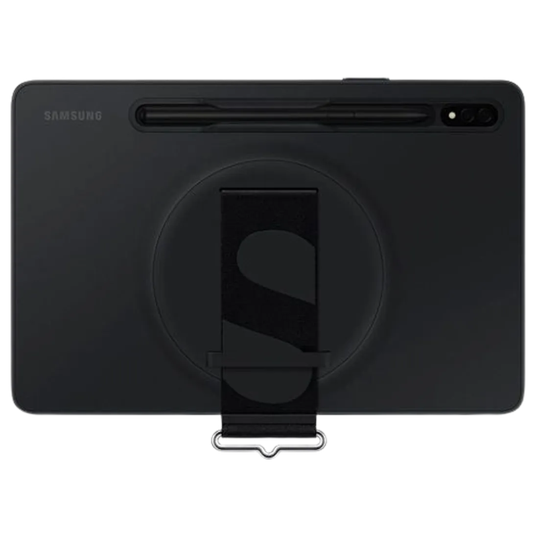 Maskica SAMSUNG TPU Back Cover, s remenom, za SAMSUNG Galaxy Tab S7/S8, crna (EF-GX700CBEGWW)