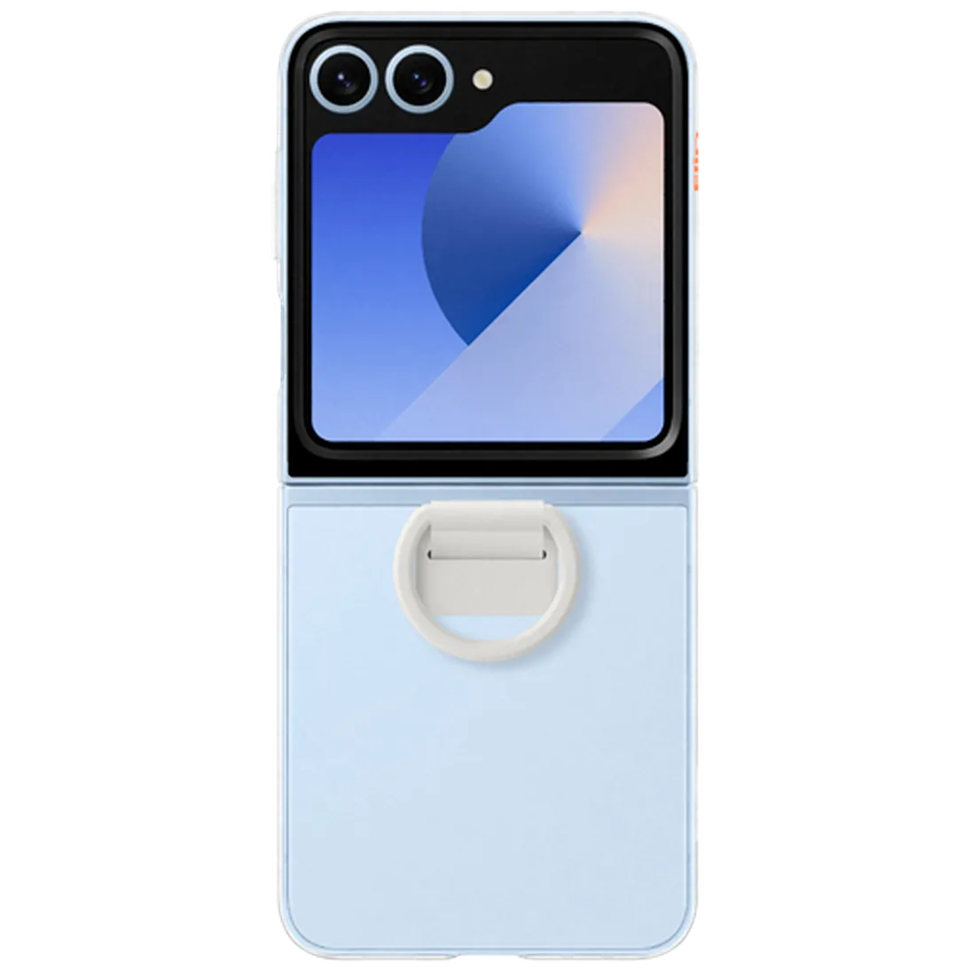 Maskica SAMSUNG TPU Back Cover, s prstenom, za SAMSUNG Galaxy Z Flip 6, prozirna (EF-QF741CTEGWW)