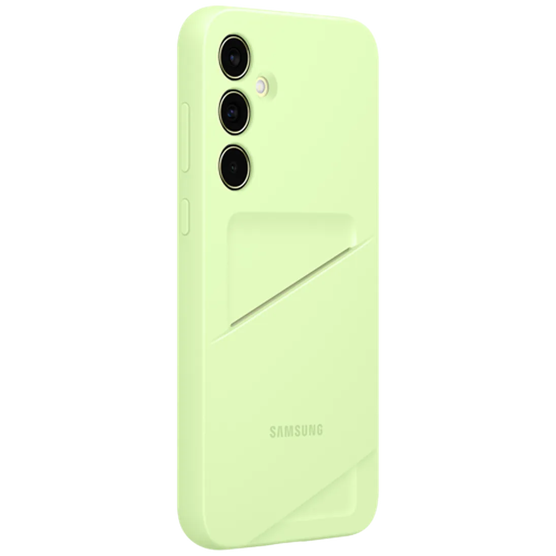 Maskica SAMSUNG TPU Card Slot Back Cover za SAMSUNG Galaxy A35 5G, zelena