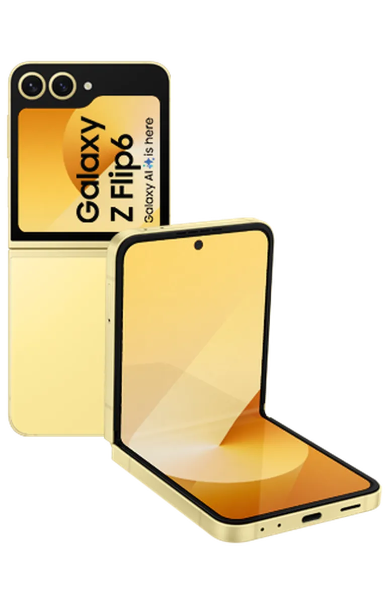 Mobitel SAMSUNG Galaxy Z Flip 6 256GB, F741, žuti (SM-F741BZYGEU)