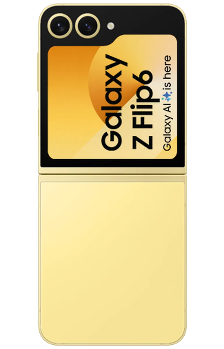 Mobitel SAMSUNG Galaxy Z Flip 6 256GB, F741, žuti (SM-F741BZYGEU)