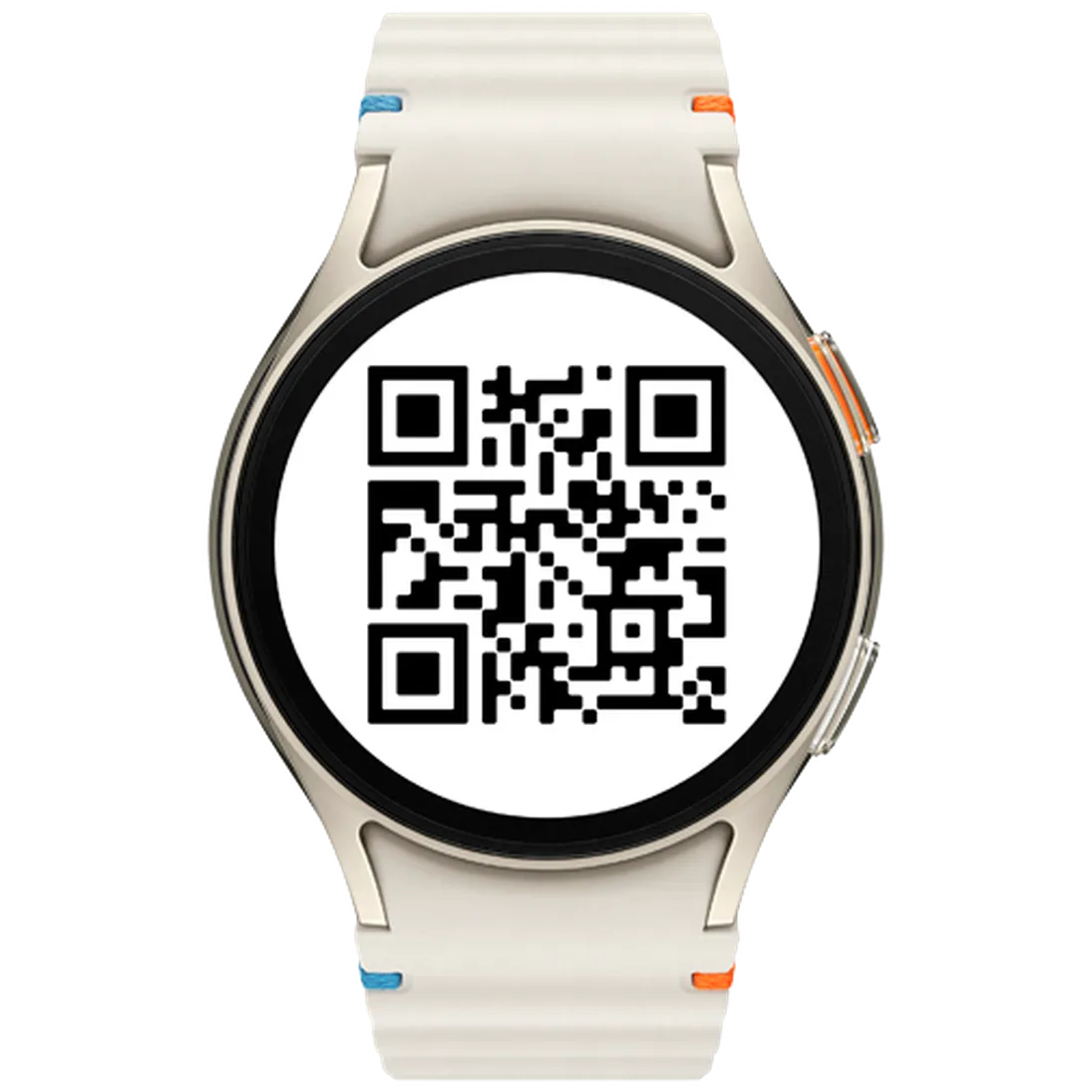 Pametni sat SAMSUNG Galaxy Watch 7 40mm, bež (bijela silikonska narukvica) (SM-L300NZEAEU)