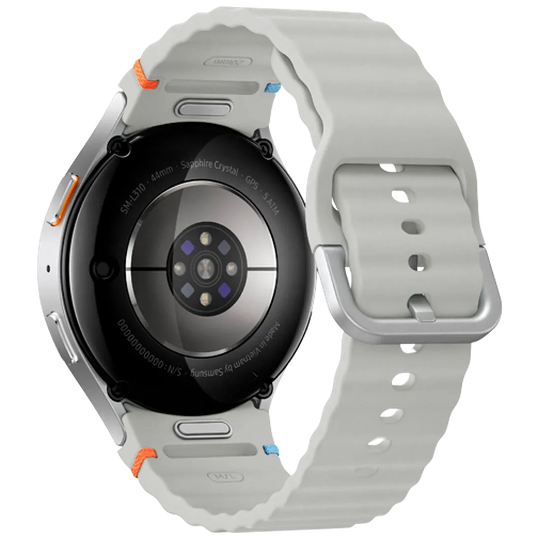 Pametni sat SAMSUNG Galaxy Watch 7 44mm, srebrni (srebrna silikonska narukvica) (SM-L310NZSAEU)