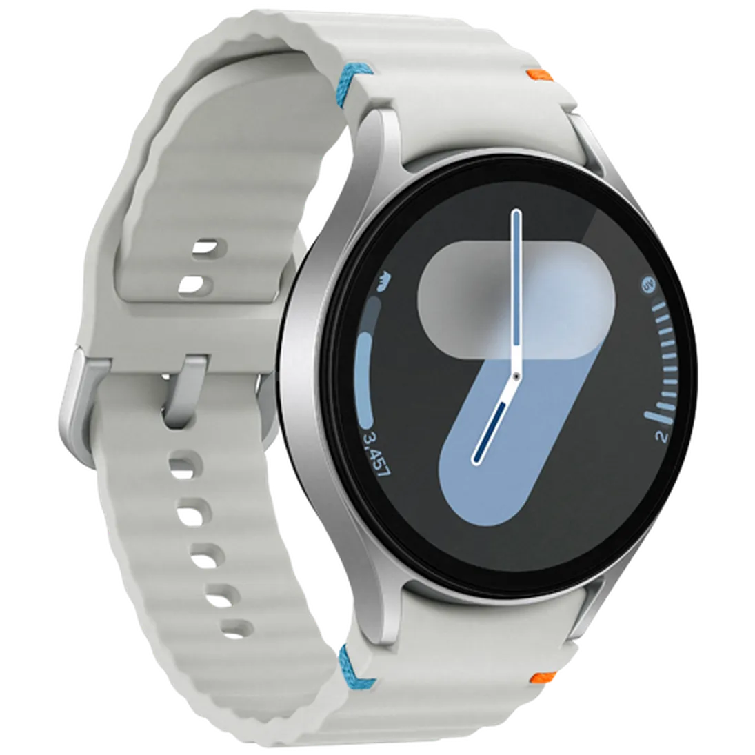 Pametni sat SAMSUNG Galaxy Watch 7 44mm, srebrni (srebrna silikonska narukvica) (SM-L310NZSAEU)
