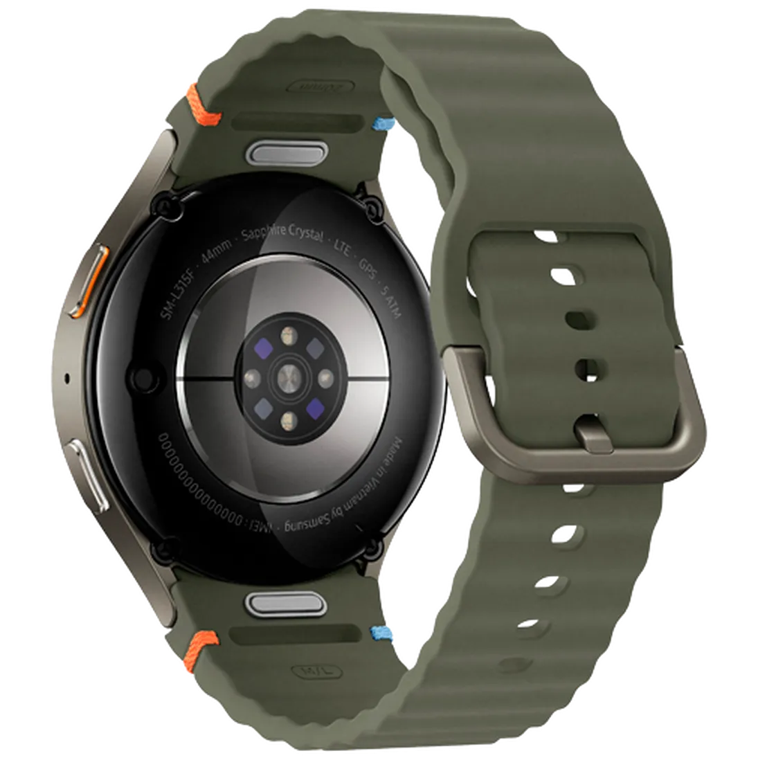 Pametni sat SAMSUNG Galaxy Watch 7 4G 40mm, zeleni (zelena silikonska narukvica) (SM-L305FZGAEU)