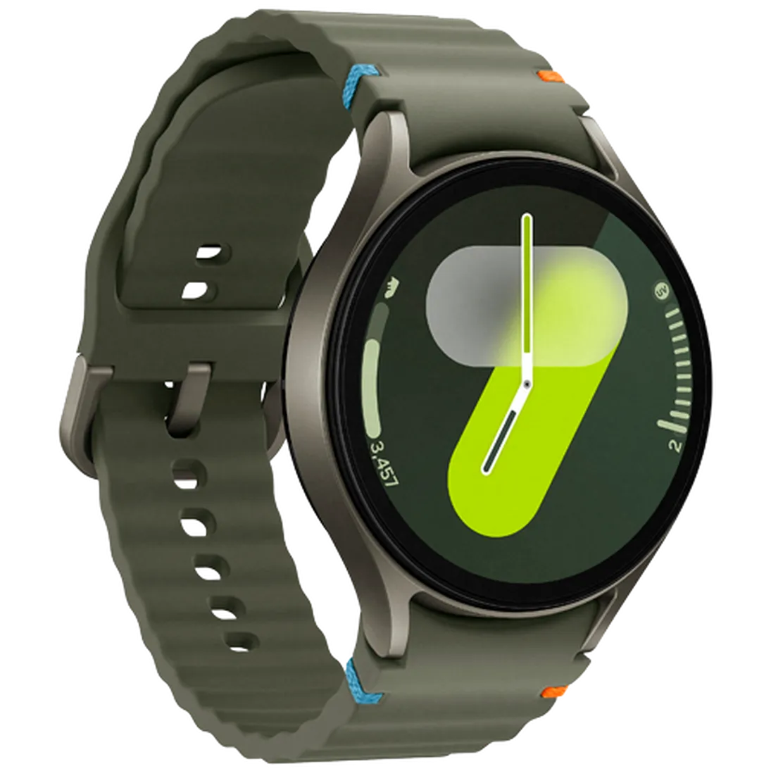 Pametni sat SAMSUNG Galaxy Watch 7 4G 40mm, zeleni (zelena silikonska narukvica) (SM-L305FZGAEU)