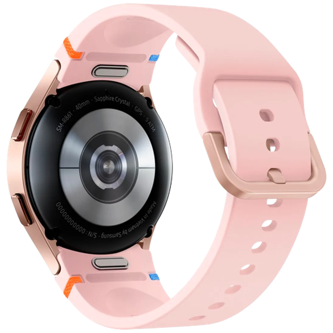 Pametni sat SAMSUNG Galaxy Watch FE, zlatni (roza silikonska narukvica) (SM-R861NIDAEU)