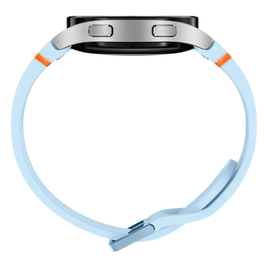 Pametni sat SAMSUNG Galaxy Watch FE, srebrni (plava silikonska narukvica) (SM-R861NZSAEU)